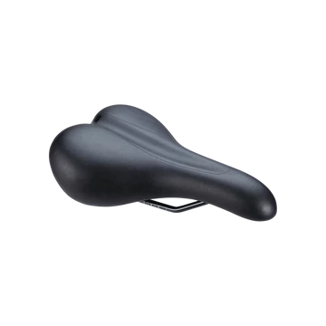 BBB Cycling kerékpáros nyereg BSD-86 BaseDensity, unisex, szintetikus bevonat, 170mm széles, 270mm hosszú, fekete