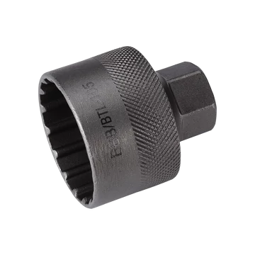 BBB Cycling kerékpáros szerszám - középrész leszedő BTL-105 BracketPlug, 24mm-es villáskulcs kell hozzá, 16 fog, 44 mm-es Shimano külső átmérőjű csészékkel kompatibilis