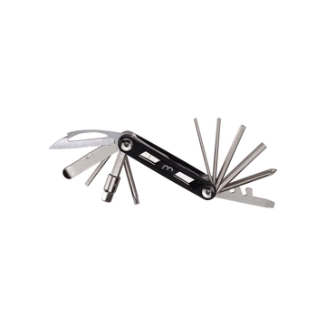 BBB Cycling kerékpáros szerszám - marokszerszám BTL-141M Maxifold, 13 funkció, küllőkulccsal és gumileszedővel, fekete