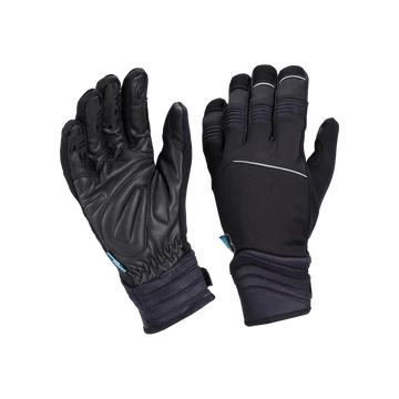 BBB Cycling kerékpáros téli kesztyű BWG-32 WaterShield, víz- és szélálló, hideg és nedves időjáráshoz, fekete L