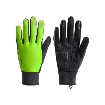 BBB Cycling kerékpáros téli kesztyű BWG-36 ControlZone, szélálló, enyhe téli időjáráshoz, neon sárga M