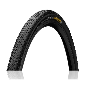 Continental gravel-cyclocross kerékpáros külső gumi 40-622 Terra Speed ProTection 28x1,50 fekete/fekete, Skin hajtogathatós