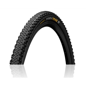 Continental gravel-cyclocross kerékpáros külső gumi 40-584 Terra Trail ProTection 27,5x1,50 fekete/fekete, Skin hajtogathatós
