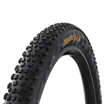 Continental MTB kerékpáros külső gumi 60-622 Trinotal Trail Rapid 29x2,4, hookless felni kompatibilis, tubeless ready, fekete/fekete hajtogathatós Skin