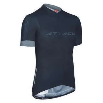 Continental kerékpáros mez Attack & Force fekete/szürke XXL