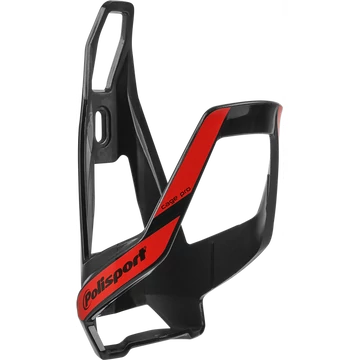 Polisport kulacstartó Pro, kompozit, fekete/piros