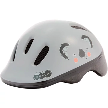 Polisport kerékpáros gyerek sisak Koala szürke/mintás, XXS (44-48 cm)
