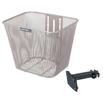 Basil első kosár Bilbao, fix felfogatással (TBA 70183), szürke