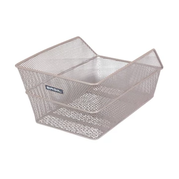 Basil hátsó kosár Cento, fix rögzítéssel, szürke