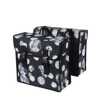 Basil dupla táska Mara XL Sphere Double Bag, pántos, fekete/szürke