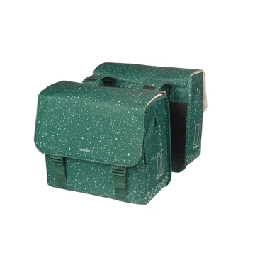 Basil dupla táska Flair Double Bag, Universal Bridge System, zöld