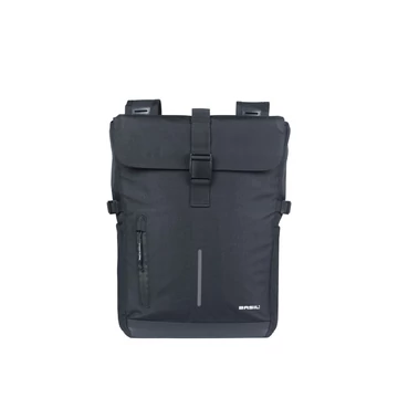 Basil dupla táska Move Double Bag, Universal Bridge System, fekete