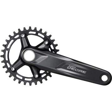 SHIMANO FRONT CHAINWHEEL, FC-M5100-1, DEORE, FOR REAR 10/11-SPEED, 2-PCS FC, 170
