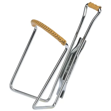 KULACSTARTÓ ZEFAL VINTAGE KRÓMOZOTT ACÉL/BARNA BÖR BORÍTÁSSAL 4MM 80G{3/4}