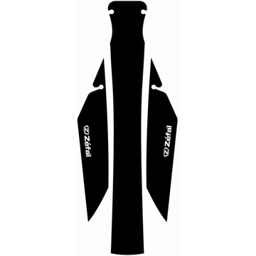 SÁRVÉDŐ HÁTSÓ ZEFAL SHIELD LITE XL NYEREGRE KÖTEGELŐS FEKETE/FEHÉR 24G{5/4}