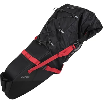 NYEREGTÁSKA ZEFAL Z-ADVENTURE R17 GRAVEL TÚRATÁSKA 8-17L 5KG-IG FEKETE 620G{2/4}