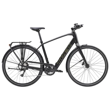 Trek FX+ 2 LT kerékpár fekete