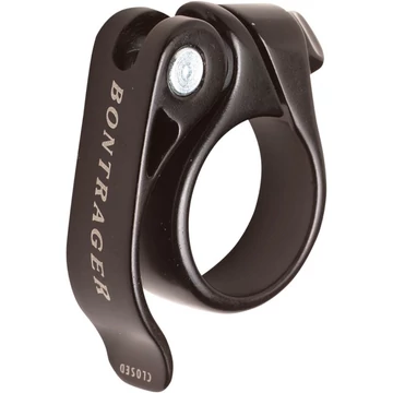 Nyeregcsőbilincs gyorszáras fekete