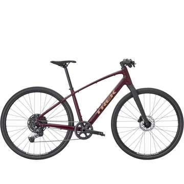 Trek FX 3 Sport AL kerékpár bordó