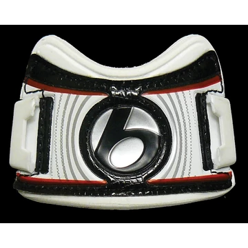 Cipő alkatrész recés szalag (Road 2011-es) L fehér fekete