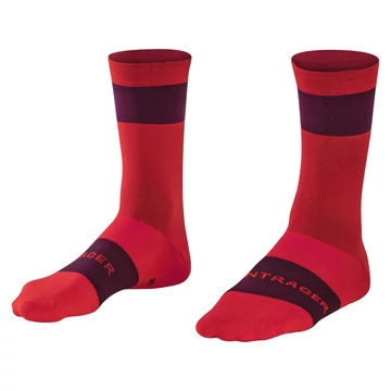 Zokni Bontrager Race Crew piros