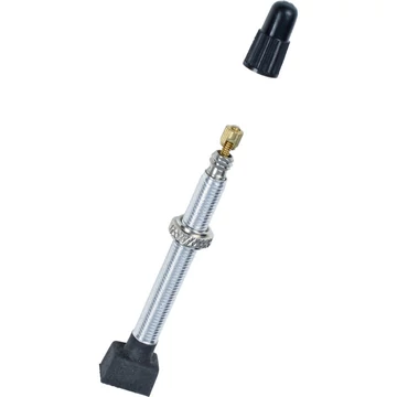 Preszta szelep  tubeless felnihez road 55mm-es fekete