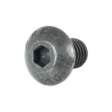 Vázalkatrész kulacstartó rögzítő csavar M5x8mm fekete