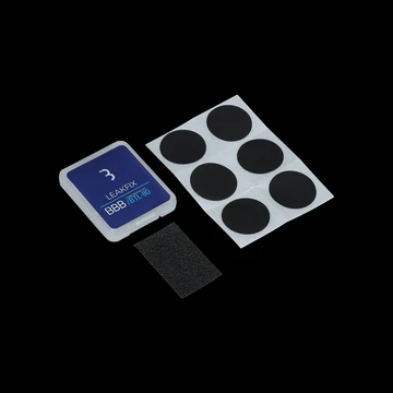 BBB Cycling kerékpáros szerszám - tömlőjavító készlet BTL-80 LeakFix, 6 öntapadó