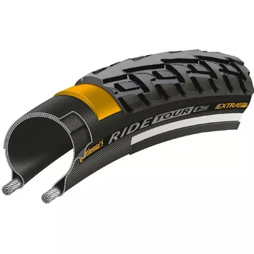 Continental kerékpáros külső gumi 47-622 RIDE Tour 28x1,75 fekete/fekete, reflek