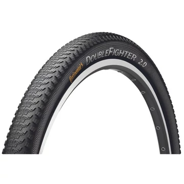 Continental MTB kerékpáros külső gumi 50-559 Double Fighter III 26x1,9 fekete/fe