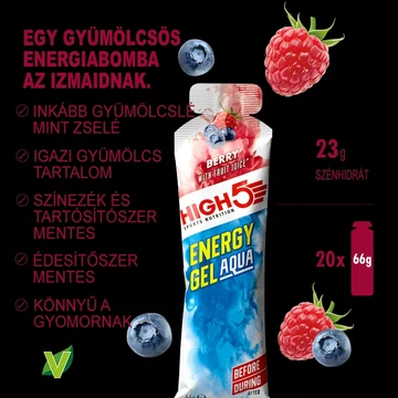 High5 Energy Gel AQUA berry