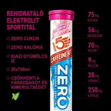 High5 Zero grapefriut koffein