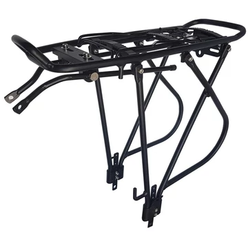 Csomagtartó ALU Állítható 24"-28" Fekete