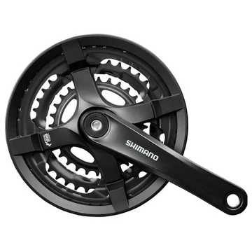 Shimano Hajtómű FCTY501 170 mm 48x38x28 ezüst négyzetkúpos 6/7/8 s lv z
