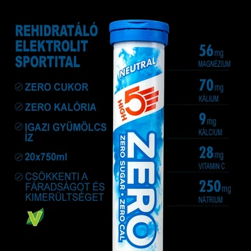 High5 Zero Natural ízmentes