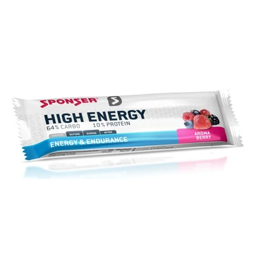 Sponser High Energy energia szelet, erdei gyümölcs