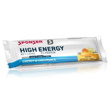 Sponser High Energy energia szelet, sárgabarack