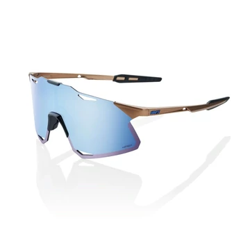100% HYPERCRAFT - Matte Copper Chromium - HiPER Blue Multilayer Mirror Lens