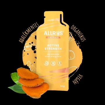 ALLRYS ACTIVE STRENGTH KURKUMÁS-GYÖMBÉRES SMART ENERGY FOOD ORIENTÁLIS, SÓS ÍZ