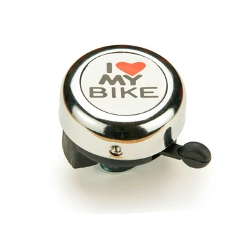 Bikefun Csengő I LOVE MY BIKE ezüst
