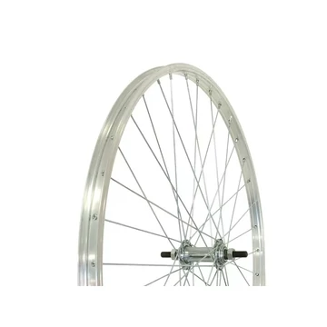 KERÉK ELSŐ 26X1 3/8 BERETTA SZIMPLAFALÚ & ACÉL 3/8" MENETES AGY 36H NATÚR