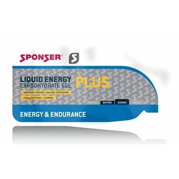 Sponser Liquid Energy Plus Gel mézes íz 35 g
