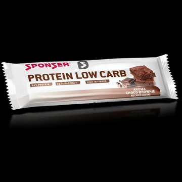 Sponser Protein Low Carb fehérjeszelet 50g, csokoládé-brownie