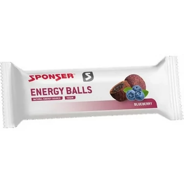 Sponser Energy Balls energia golyók 45g, kékáfonya