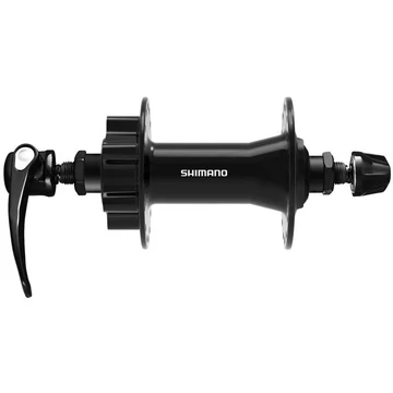 SHIMANO Első agy, HB-QB400, Tárcsás 6 BOLT 36H, QR:133MM(BLACK), OLD:100