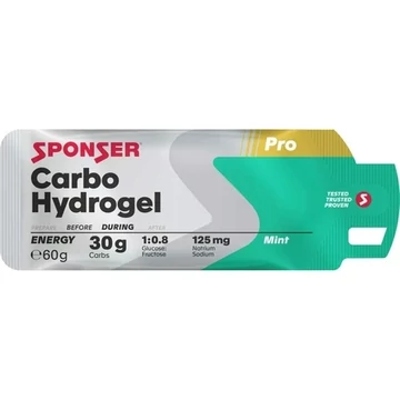 Sponser Carbo Hydrogel energia gél 60 g, menta