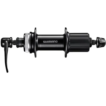 AGY H FHQC300HM 36L CENTERLOCK 8-11S FEKETE OLD:135MM QR:170MM +VÉDŐ KUPAK