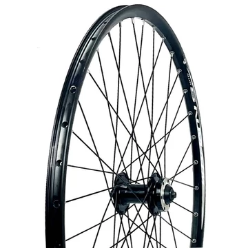 Kerék Első 26 MTB Duplafalú Disc fekete