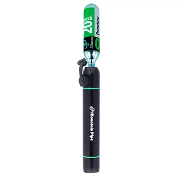 Genuite Innovation Pumpa Minipumpa CO2 adapterrel Mountain Pipe + 20 g patron