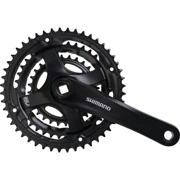 Shimano Hajtómű FCTY501 175 mm 48x38x28 fekete négyzetkúpos 6/7/8 s lv nélkül